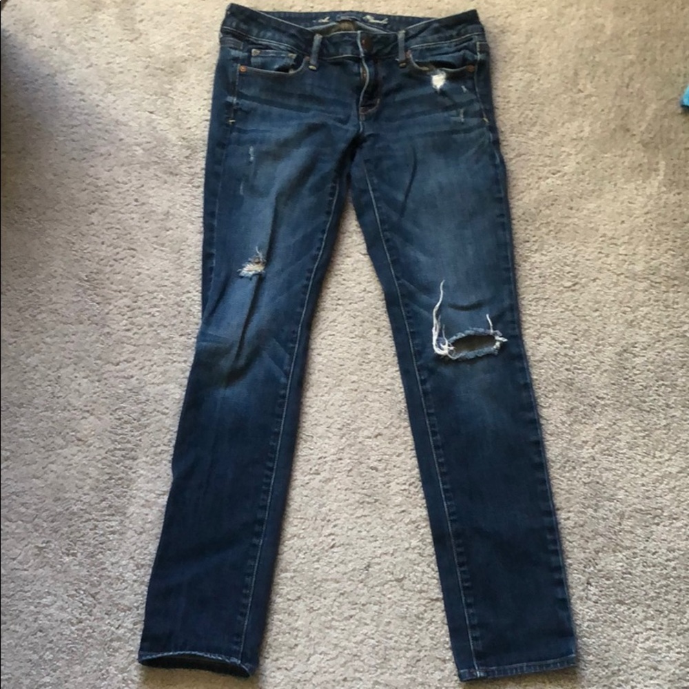 AE Low Rise Skinny Jeans